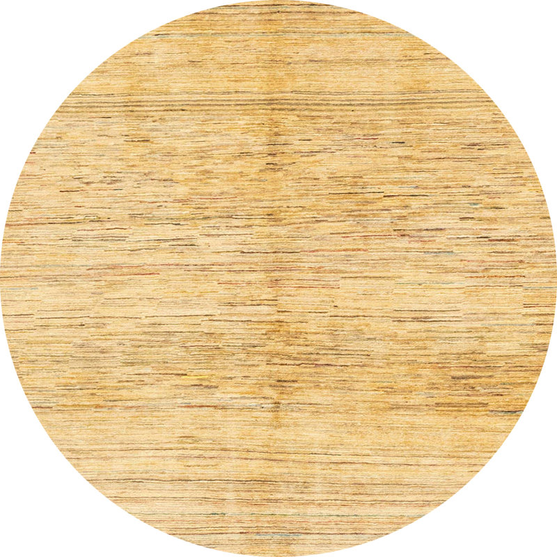 Tapis abstrait moderne 1549, Rond 3 pi