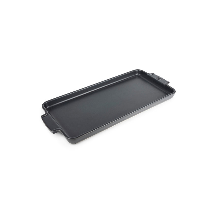 Appetizer Platter Ceramic Casserole, Slate