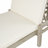 Outdoor Chaise Lounge, Premium Acacia Wood Patio Recliner With Arched Backrest, 5-Position Adjustable Backrest, Outdoor Lounge Chair For Poolside, Backyard, Deck & Lawn-381820921-381820920