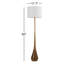 Lampe sur pied 65 "Paulson