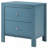 Charming Teal Two-Drawer Nightstand-1533100280