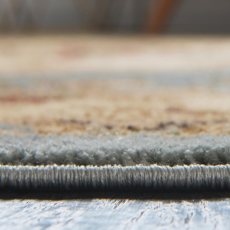 Rabito Oriental Indoor Rug, Square 3'1"