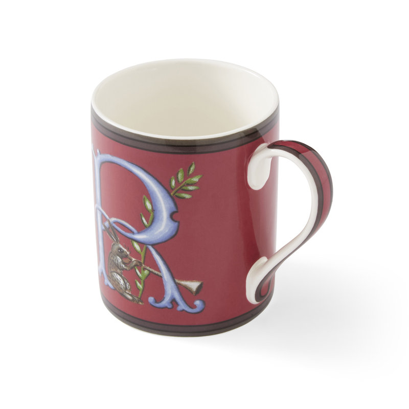 Kit Kemp, Alphabet - Mug A-Z, R, Red
