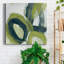 Toile encadrée Verdigris Motion I-Premium - prête à être accrochée-2111352515-2111352521