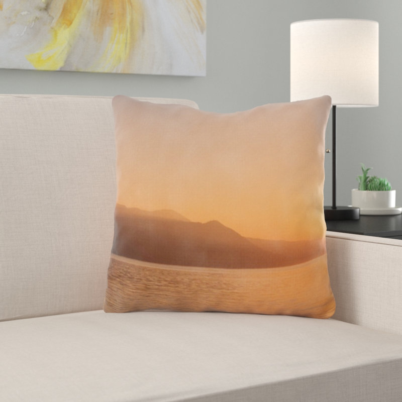 Coussin coucher de soleil
