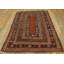 Rustic Antique Late 19th Century Geometric Caucasian Tribal Design Rug