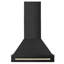 Hotte de cuisine en acier inoxydable ZLINE 30 po avec poignée bronze bronze ZLINE-66166812