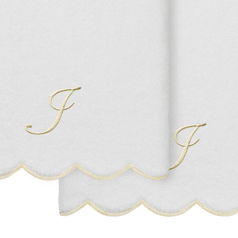  Ensemble de serviettes de bain personnalisables 100% coton turque ADORNIA 2PC, I, Serviette de bain - paquet de 2
