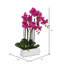 Fisk 21" Artificial Purple Orchid