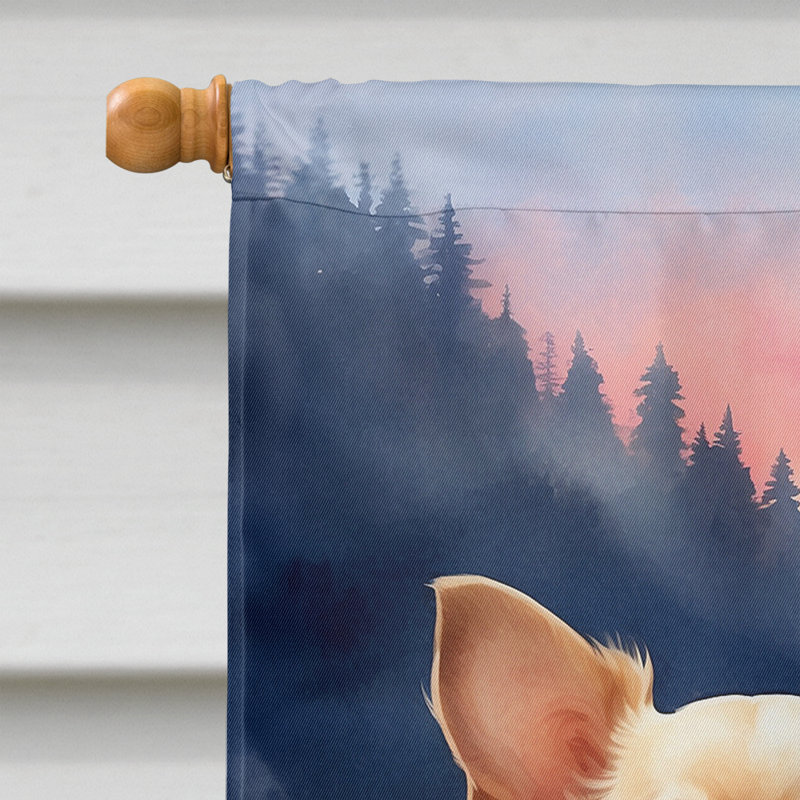 Double Sided 40'' H x 28'' W Polyester Valentine's Day House Flag
