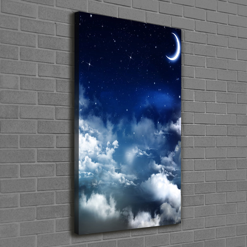 Owls On Swings - Wrapped Canvas Print