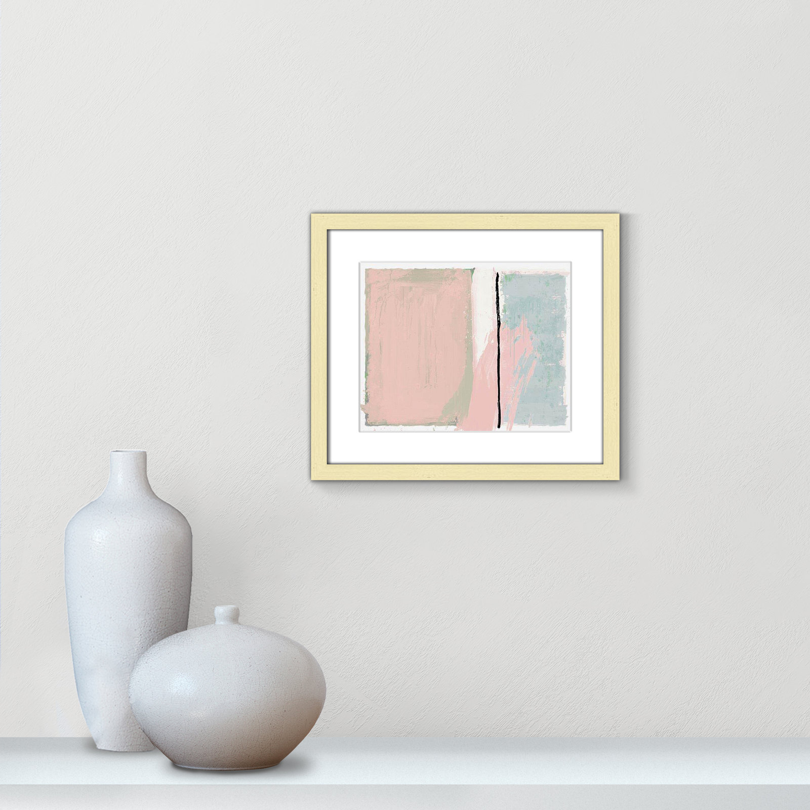 Pastel Opulance by Casa Fine Arts, Gold Box Picture Framed, White, 13" H x 15" W x 1.25" D