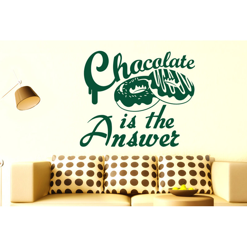 Food & Beverage Wall Decal, Dark Green, Medium