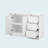 Innovative Sideboard With 2-Door, 3-Drawer Design And Adjustable Pull-Out Top For Flexible Use,Suitable-43859421