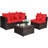 Bridger 4 - Person Patio Conversation Set with Cushions-1469386601