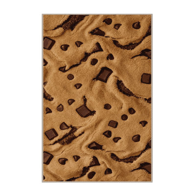Washable Edible cookie dough Desserts Area Rug