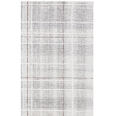Genre 503 Hand Tufted 80% Wool; 20% Cotton Plaid Rug