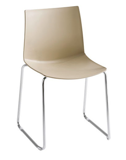 Chaise d'invité luge Kanvas, Sable