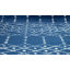 Tapis bleu marine / blanc Lenwood-1782931783