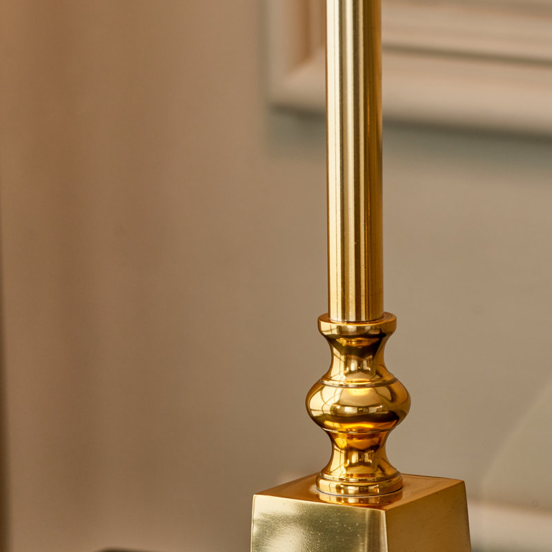 Freelon Metal Lamp Base Lamp, Gold