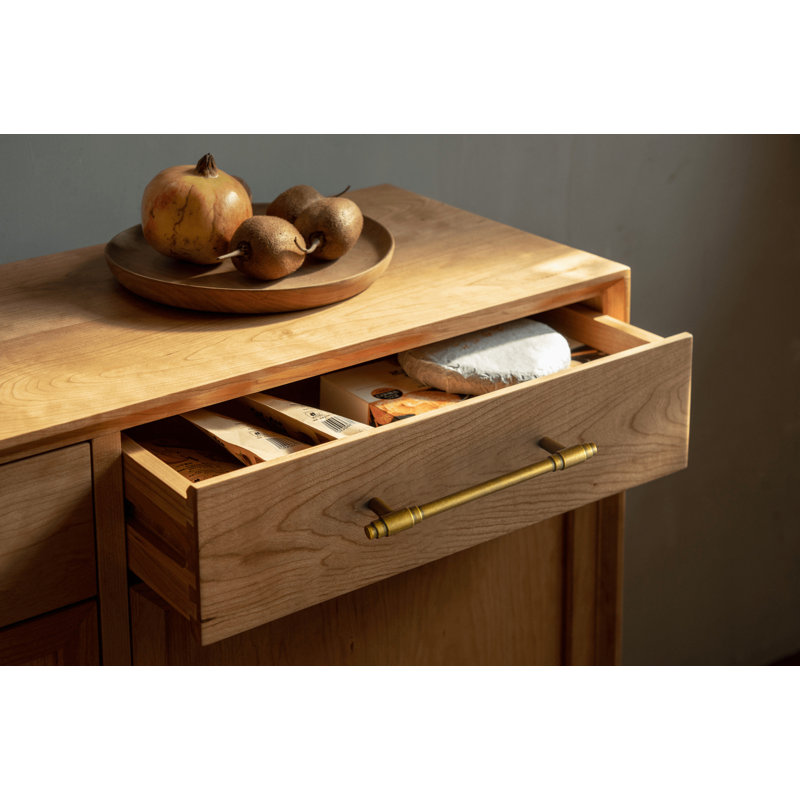 Poignée de meuble antique, 7 3/5", Laiton antique