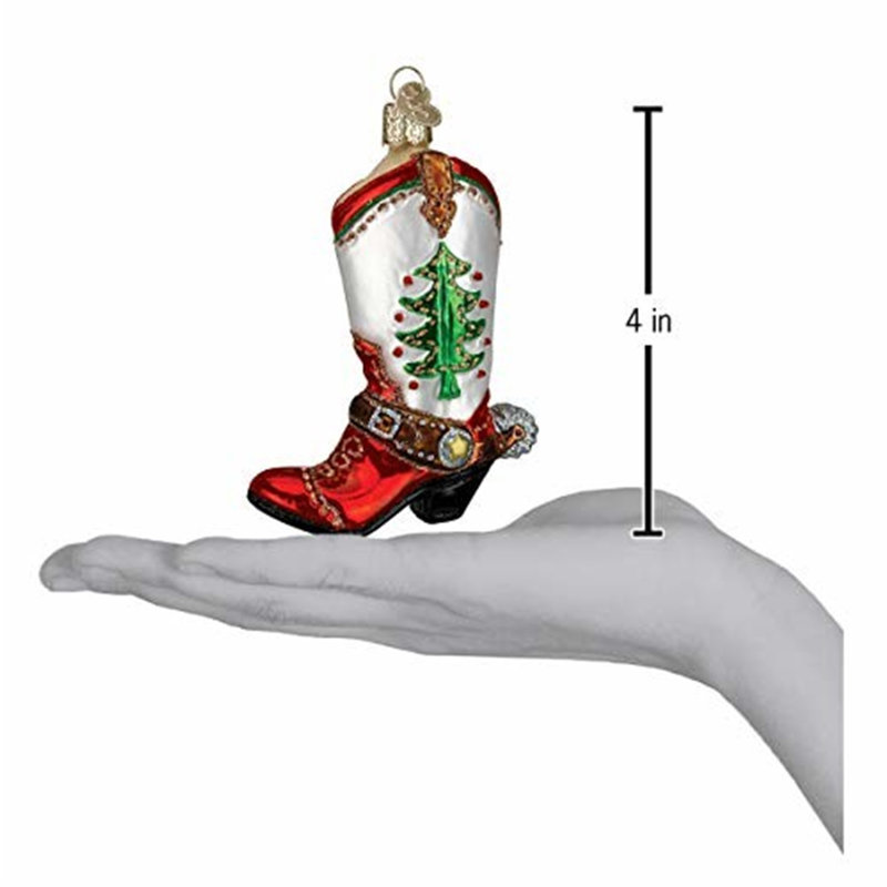 Ornement en verre soufflé Old Christmas