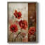 Wild Poppies II, reproduction encadrée - bois massif-1433243367