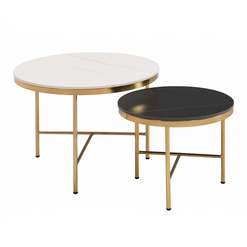 Round Nesting Coffee Table