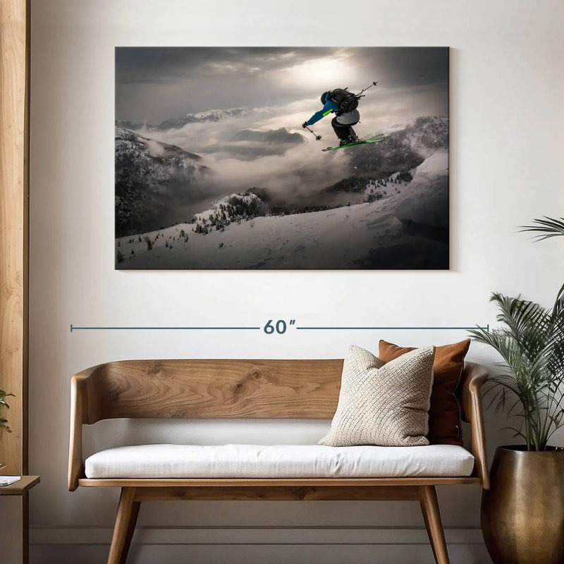 Backcountry skiing Sireci, H 32 po x l 48 po