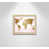 Light Champagne Box Framed