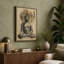 Meditating Buddha Japandi - Wrapped Canvas-1998326488-1998326494