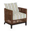 Fauteuil demi-tonneau péninsule - acajou / châtaignier-70104852-70104867-48655849