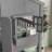 House Bunk Bed With Roof , Window, Window  Box, Door , With Safety Guardrails And Ladder-198092536