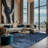 Machine Washable Blue Area Rug-750486512