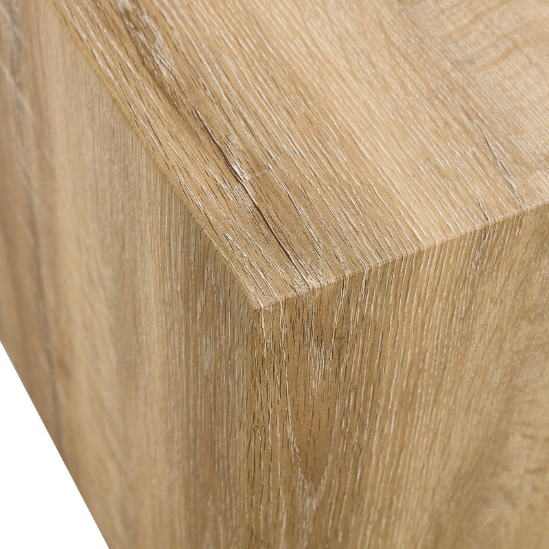 Table basse élégante et minimaliste, Naturel