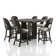Elienor 7-Piece Counter Height Dining Table Set