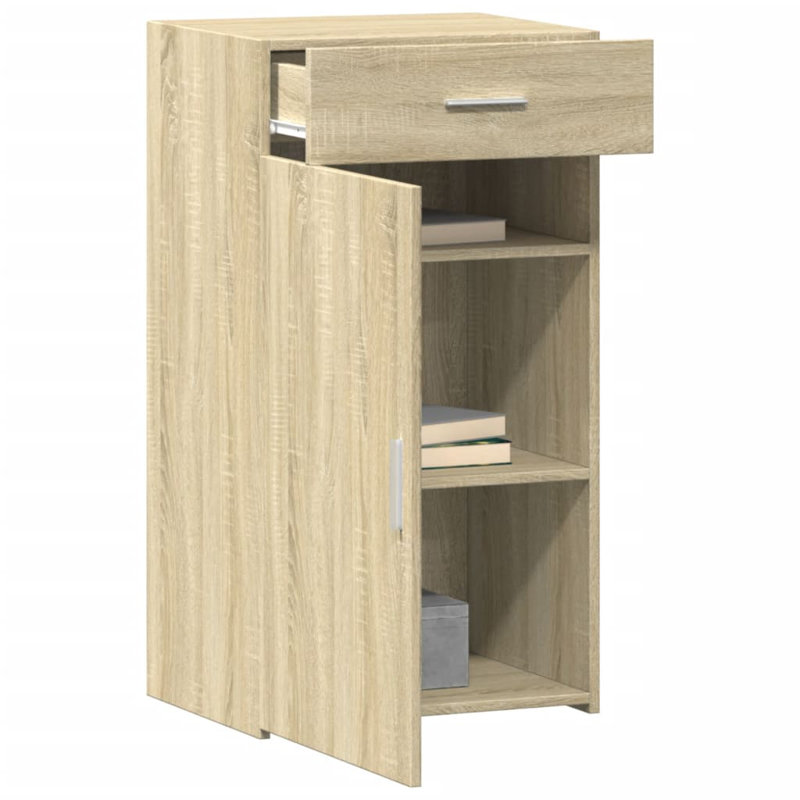 Neelum Sideboard, 93cm H x 50cm W x 42.5cm D, Sonoma Oak