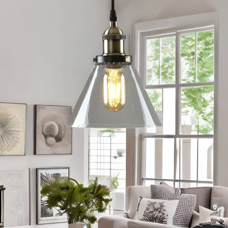100cm H Pendant Shade in White