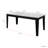 Dining Table , 106.3 in  Large Extendable Kitchen Table
