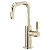 Litze® Beverage Faucet with Square Spout and Knurled Handle