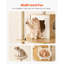 Grande maisonnette pour chat à plusieurs niveaux avec tour pour chat 68,9 po