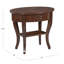 Grandview Solid Wood End Table with Storage