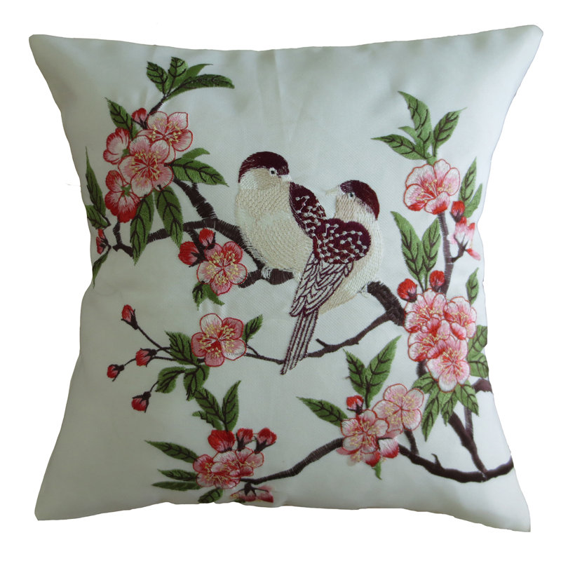 Mante Carlo Embroidered Pillow Cover