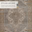 Tapis brun clair Varasteh-1083229919