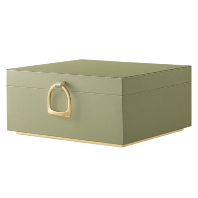 2Layer Jewelry Box Jewelry Organizer with Handle Removable Jewelry Tray Jewelry Storage
