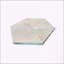 Marbre naturel hexagonal jaune or beige, pour plancher et mur, carreaux de marbre au fini poli, pierre naturelle, 1 boîte de 12 pièces
