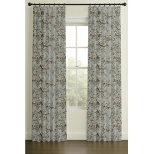 Printed Vintage Floral On Linen