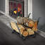 USA Handcrafted Country Home Log Rack