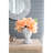 Greek Style Cement Head Planter - Indoor Outdoor Home Garden Decor, D6" X 9"-1455164753