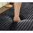 Dark Grey Convertible Folding Sleeper Bed, Full Size, Corduroy Upholstery, Foam Frame, 2 Pillows, Space - Saving Option For Small Dorm Rooms Size Sleeper, Bed With Soft Corduroy, Core, No Assembly,-1893558469